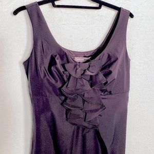 DONNA RICCO NY Lined Black Dress Size 4